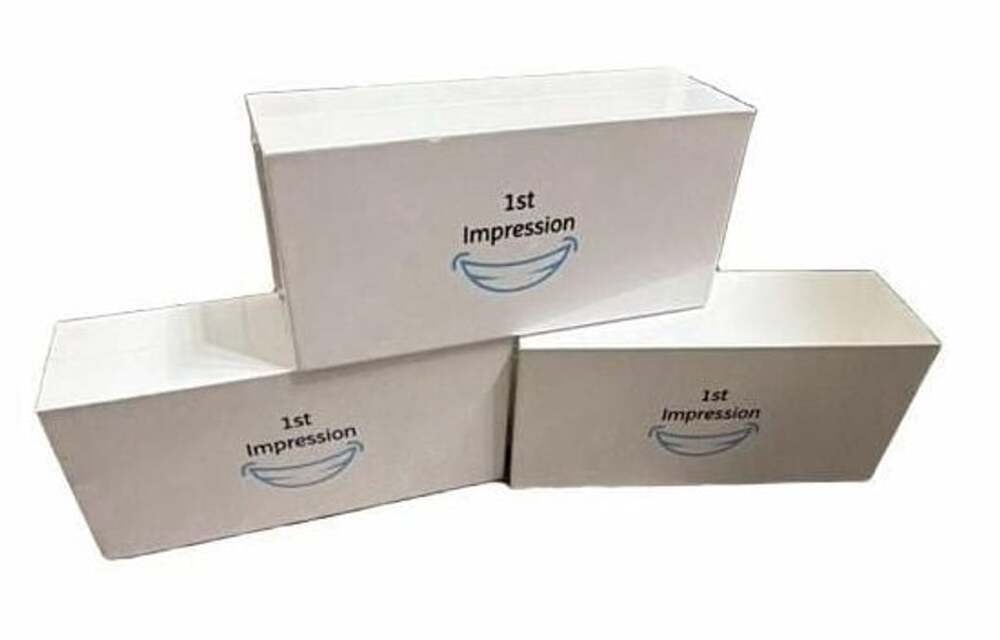 3 Pack 1st Impression Teeth Whitening Kits New Sealed At Home Whitening